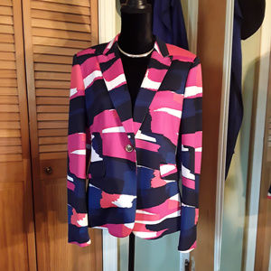 Fitted Fushia Blazer